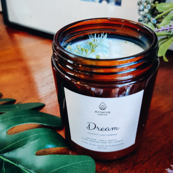 Dream soy wax candle | Artwick Candle Co.